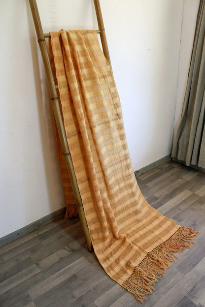 Rebozo | FRAYED BEIGE - Open weave