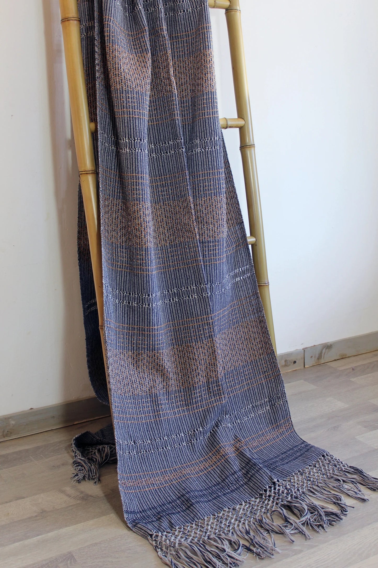 Rebozo | NIXTAMAL AZUL - Close weave