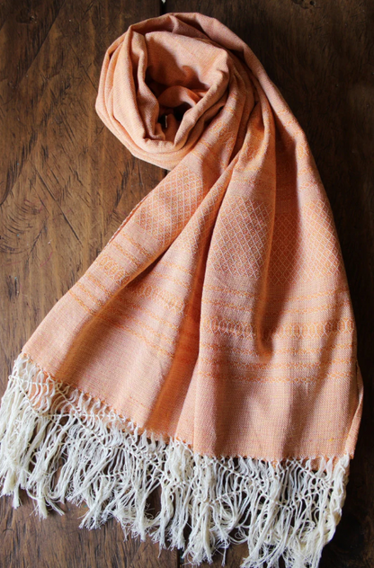 Rebozo | SWEET PEACH - Close weave